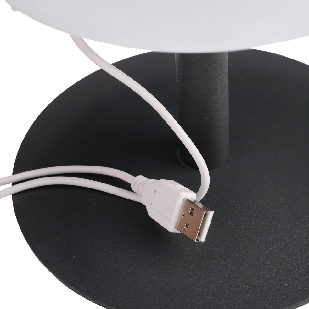 Lumisky - 4 Lampes de table sans fil STANDY MINI Gris H25cm - Image 6