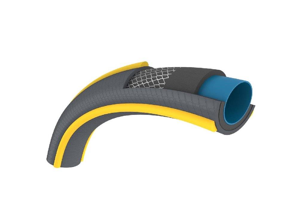 Hozelock - Tuyau d’arrosage anti écrasement Ultramax usage domestique diamètre 19 mm 25 m gris jaunes HOZELOCK - Image 1