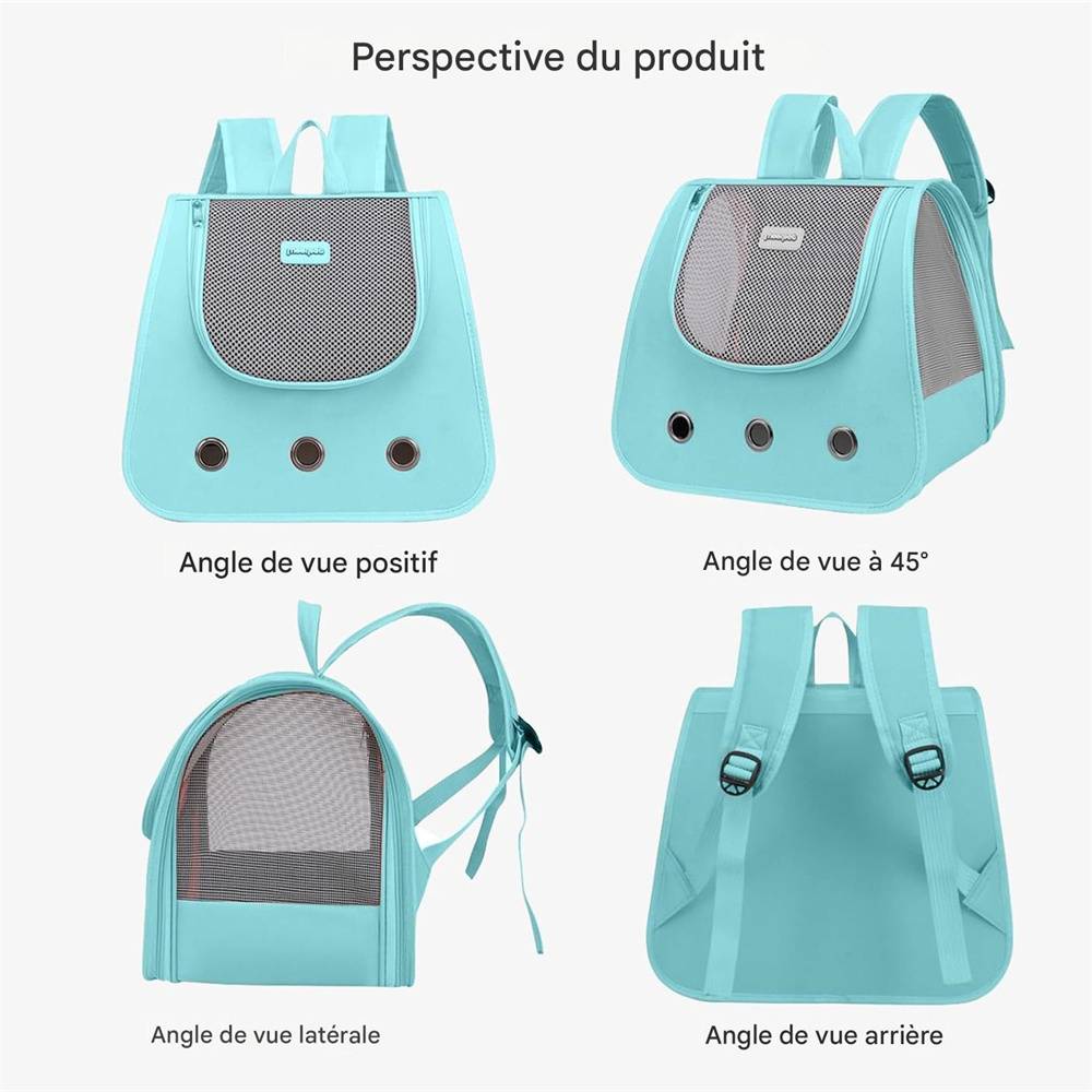 Sac à dos pour chien et chat(Vert clair) DtopbuyAge - Image 4