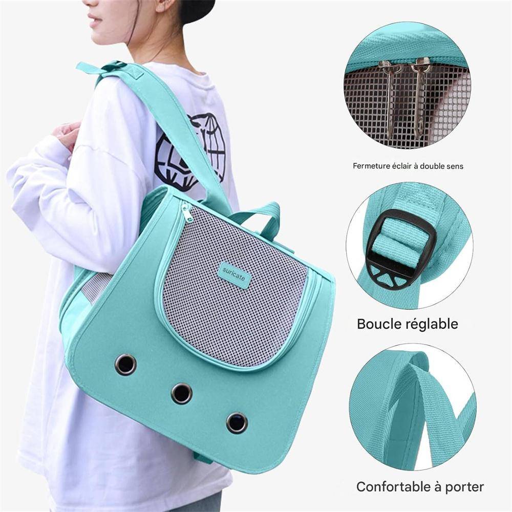Sac à dos pour chien et chat(Vert clair) DtopbuyAge - Image 2