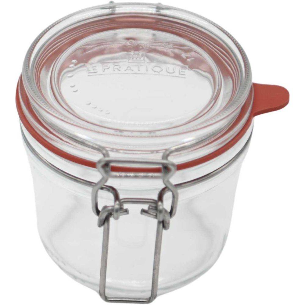 LE PRATIQUE - Set de 6 bocaux en verre à armature 200 ml - Image 3