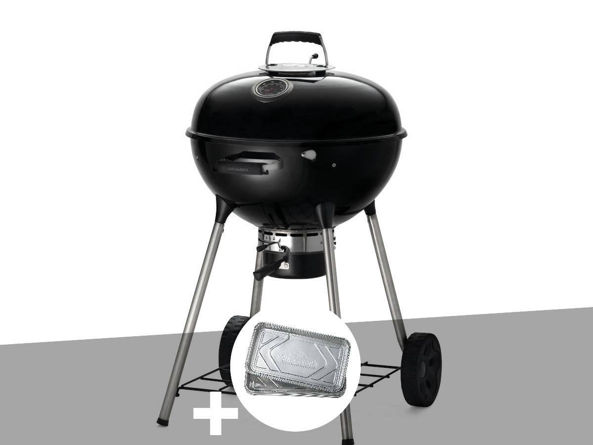 Napoleon - Barbecue à charbon Kettle Premium 57 cm + Lot de 5 grandes lechefrites - Napoléon - Image 1