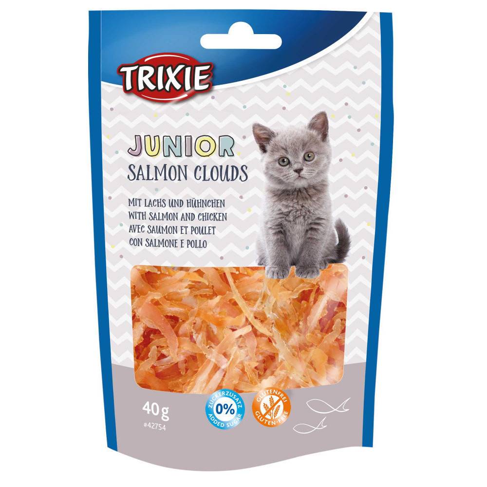 Trixie - Friandise Junior saumon et poulet pour chat,  40 g - Image 1