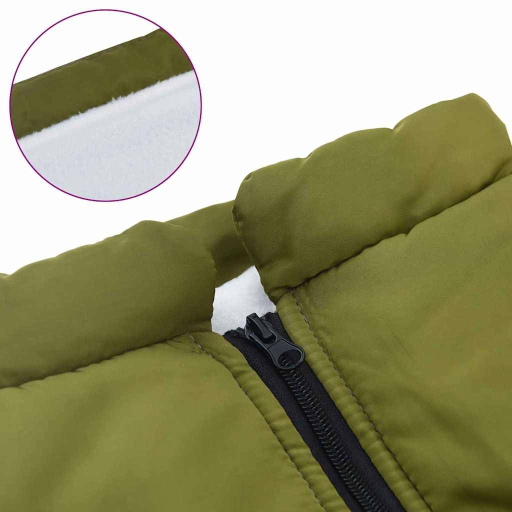 ComfortXL - Veste Chien Extérieur Chaude Harnais Intégré Hiver 6XL Vert Armée - ComfortXL Outdoor Living - Image 7