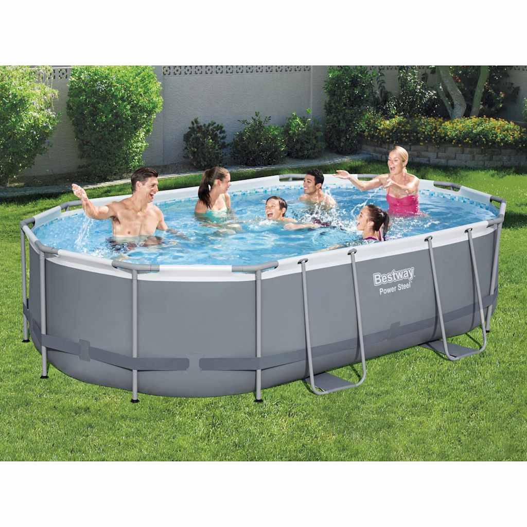 Piscine autoportante  Prolenta Vert  488 X 305 X 107 cm  - P87209V - Image 1
