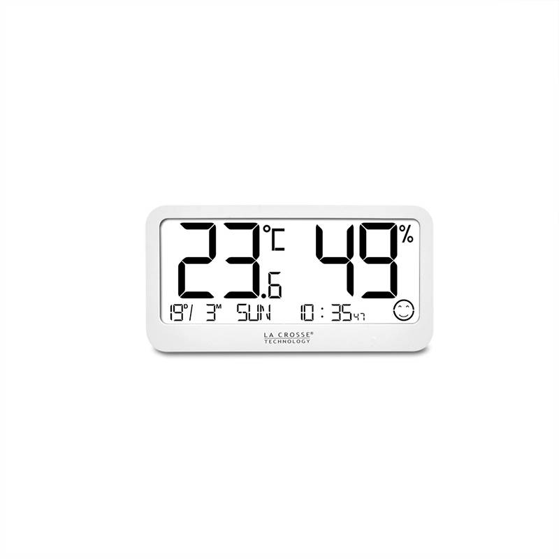 La Crosse Technology - Station de température et d'hygrométrie WT136 Blanc