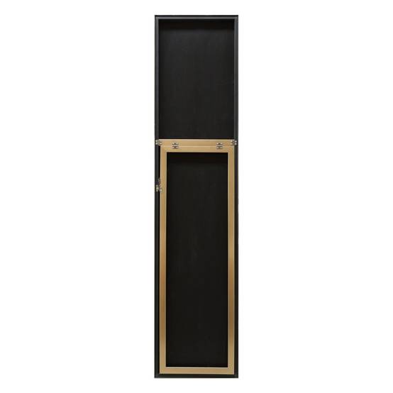 Helloshop26 - Miroir sur pied psyché inclinable 150 x 35 cm doré - Image 3