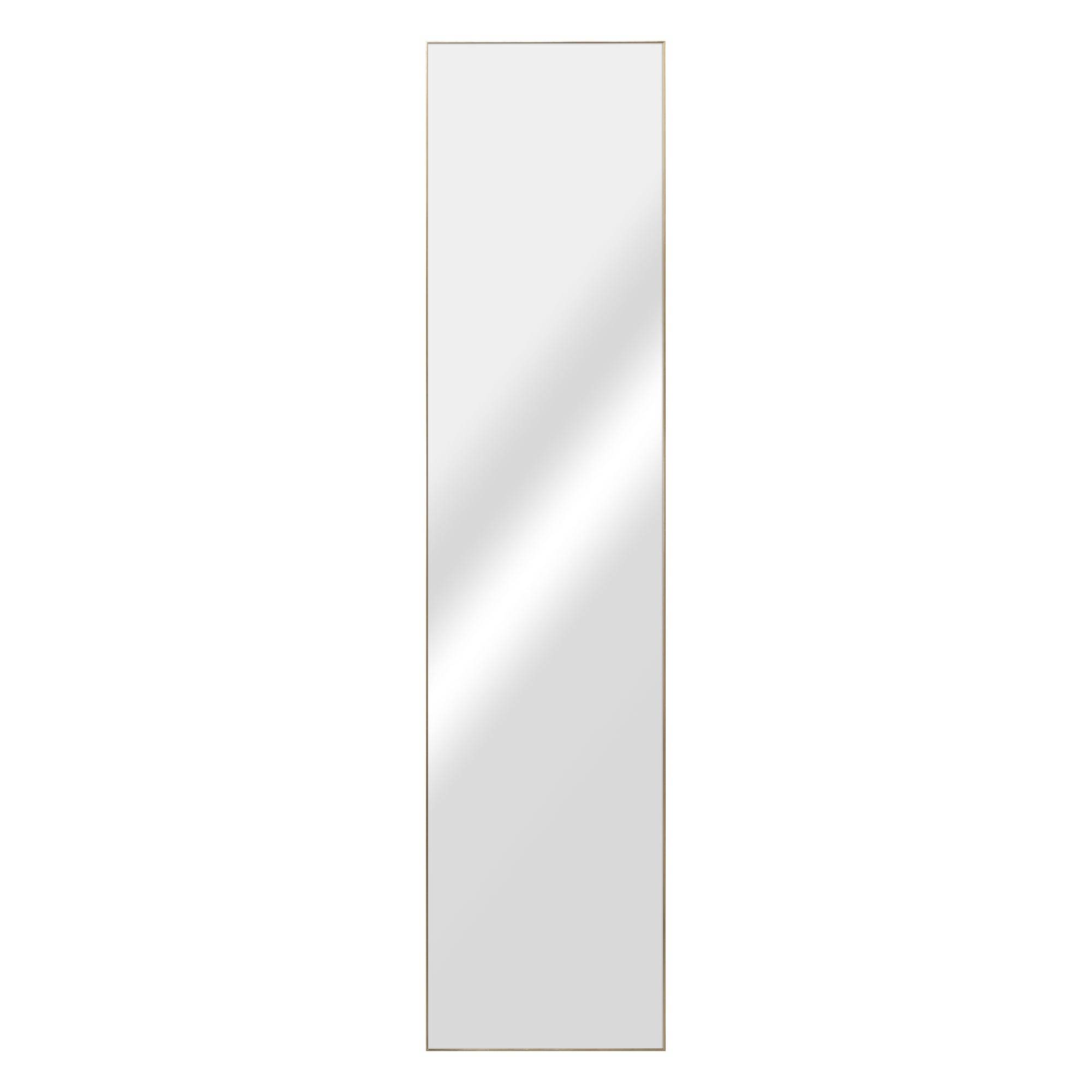Helloshop26 - Miroir sur pied psyché inclinable 150 x 35 cm doré - Image 2