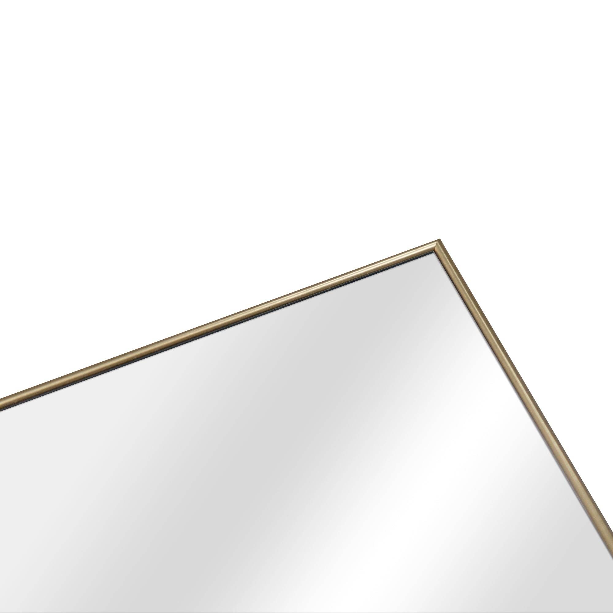 Helloshop26 - Miroir sur pied psyché inclinable 150 x 35 cm doré - Image 4