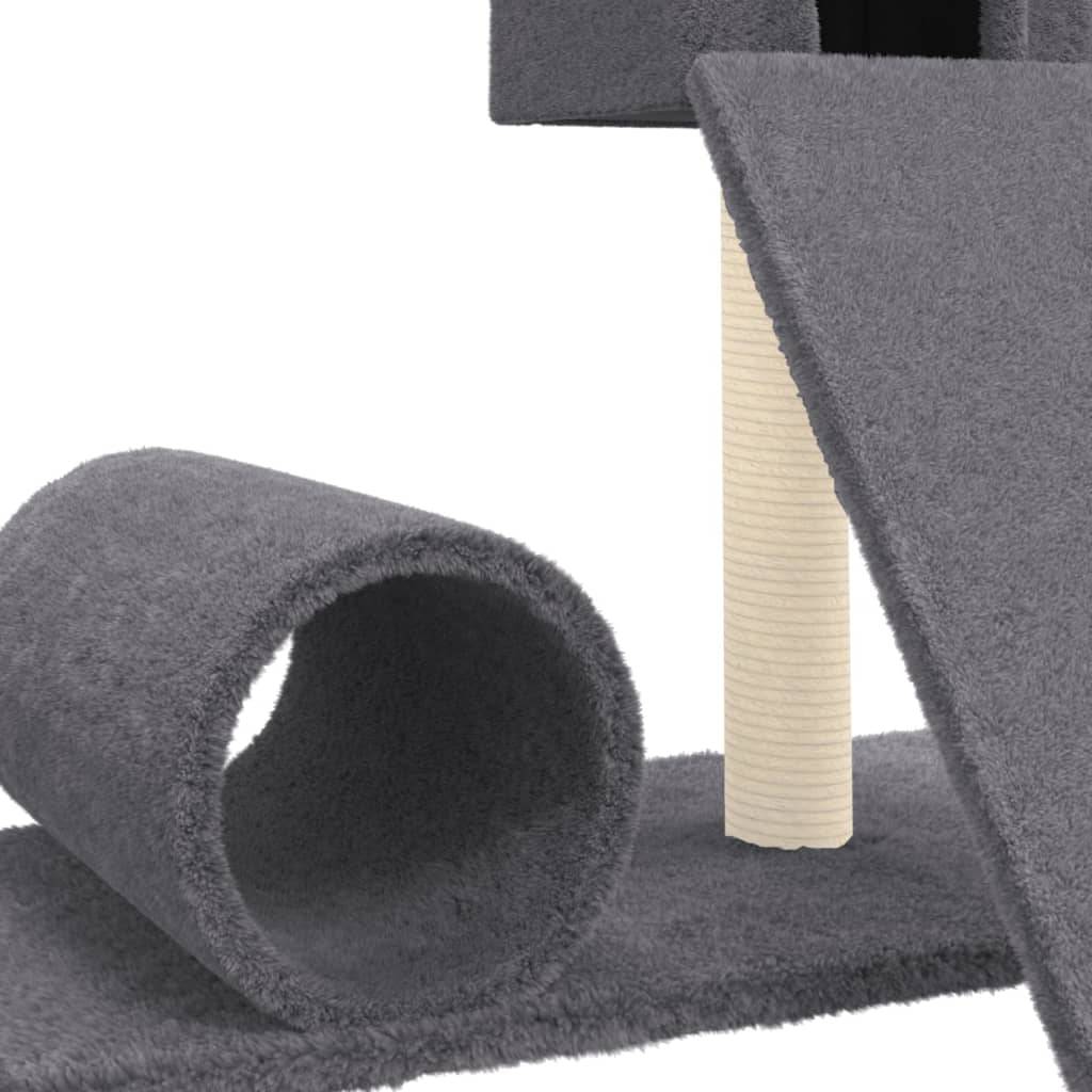 Vidaxl - Arbre à chat avec griffoir en sisal Gris foncé 59 cm vidaXL 171608 - Image 4