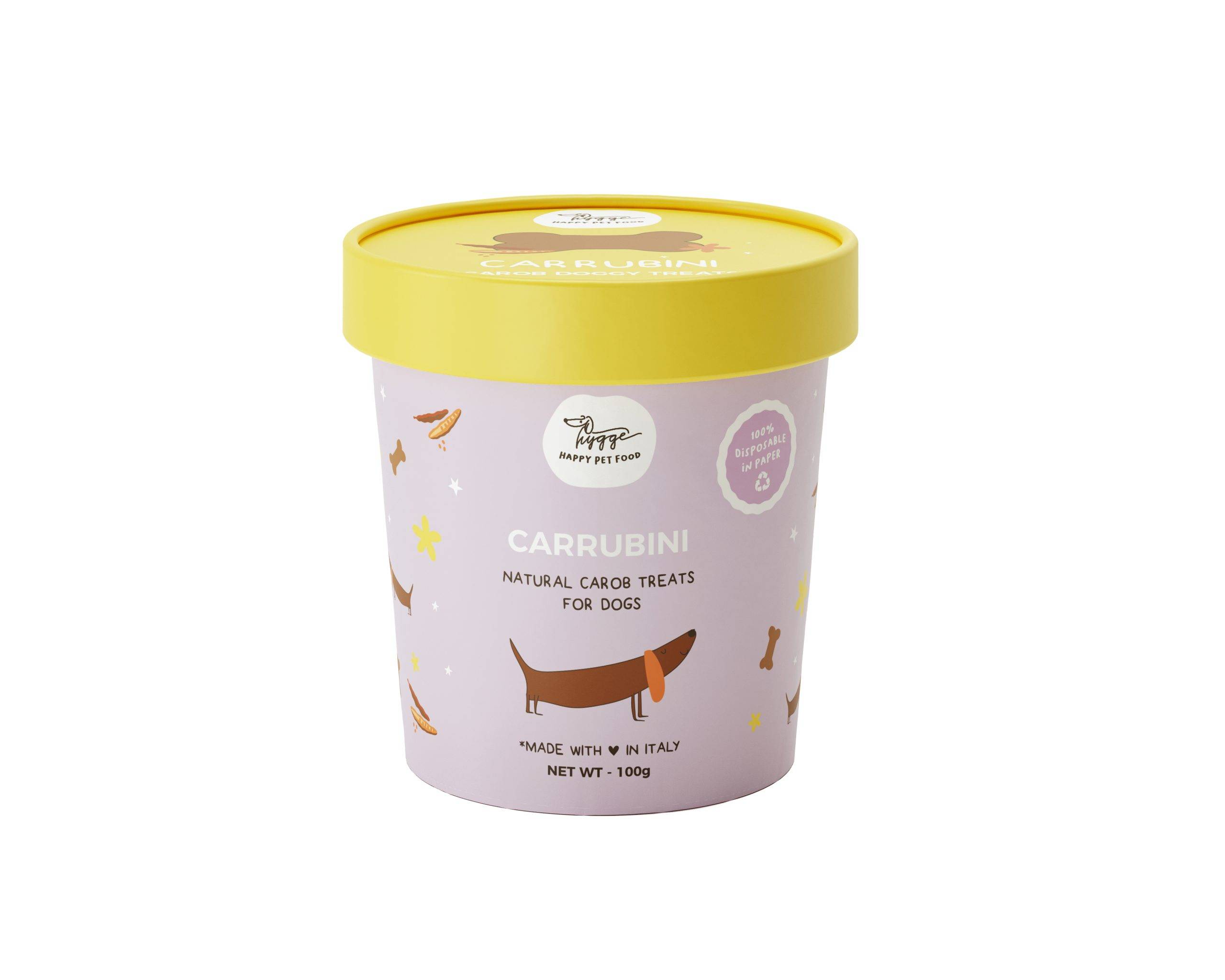 Biscuits à la caroube "Carrubini" - 100g