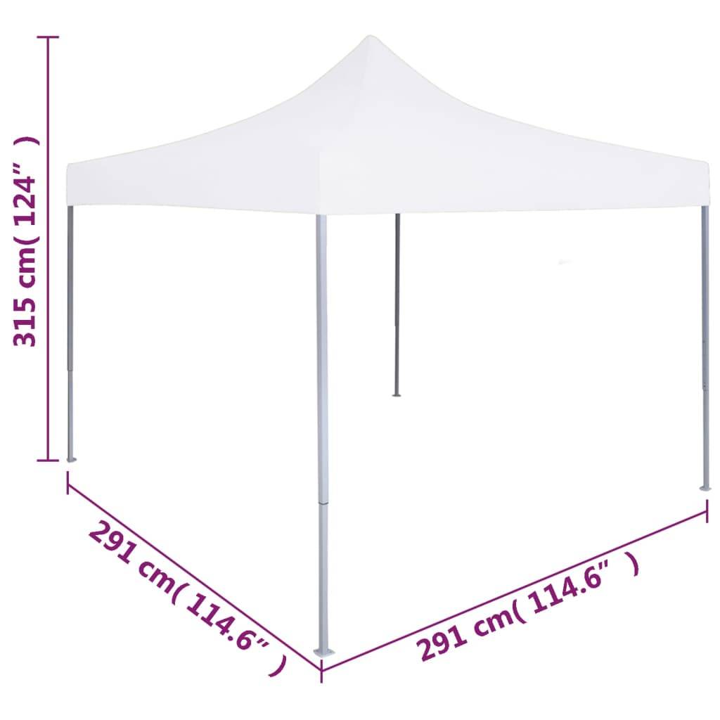 Maison Chic - Tente de réception pliable professionnelle 3x3 m Acier Blanc Maison Chic - Image 9