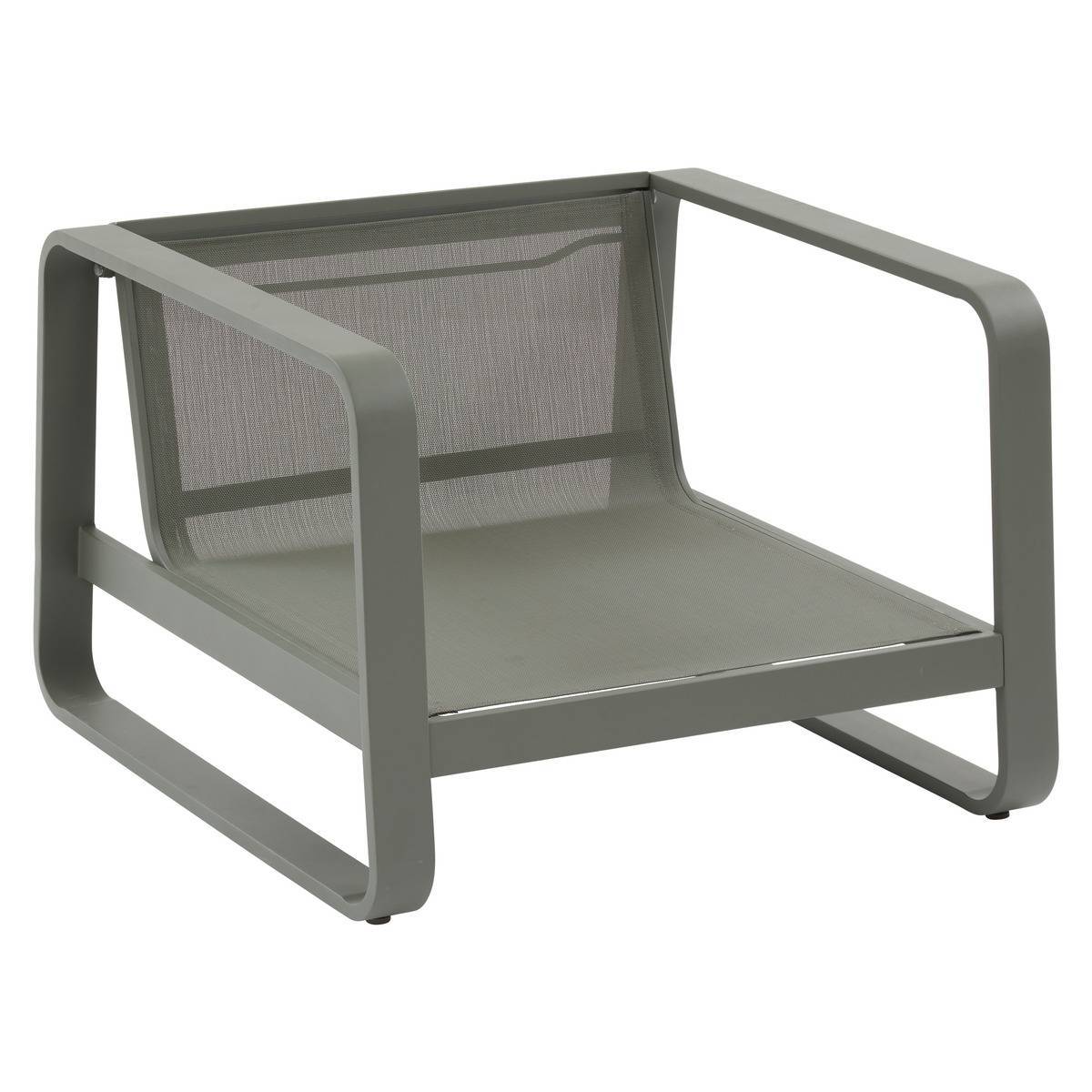 Hesperide - Fauteuil de salon de jardin Domilly vert laurier Hespéride - Image 2
