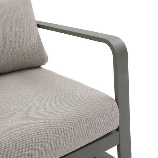 Hesperide - Fauteuil de salon de jardin Domilly vert laurier Hespéride - Image 3
