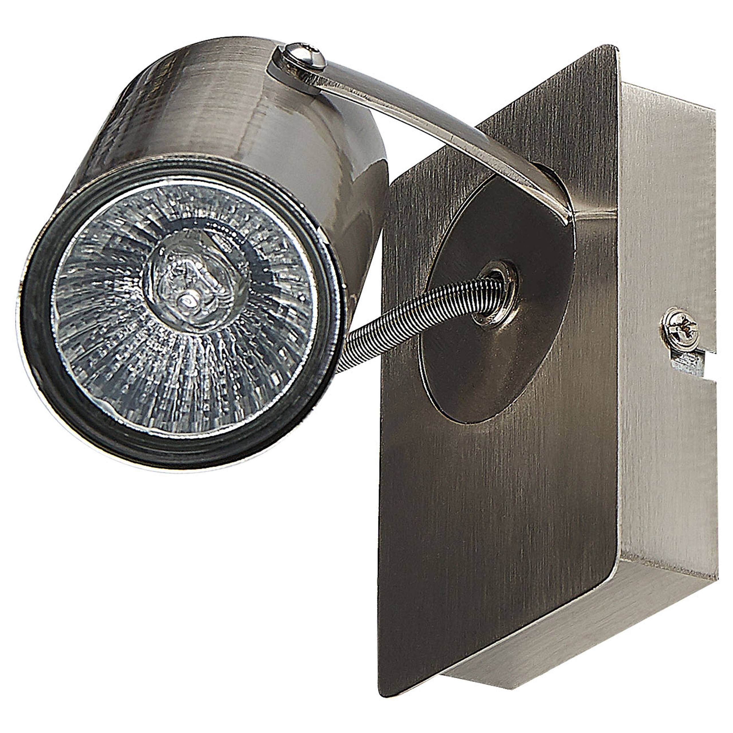 Beliani - Lampes projecteur Métal Argenté KLIP - 10x7x15- Beliani - Image 5