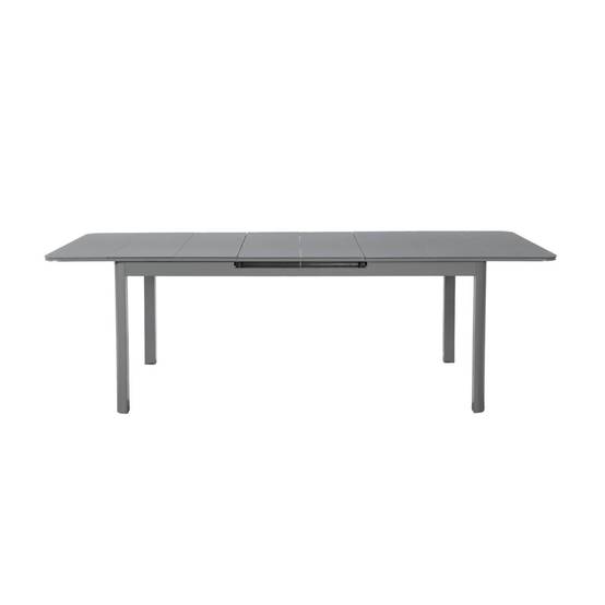 Table de jardin extensible aluminium 8 places anthracite - Soria | sweeek - Image 5