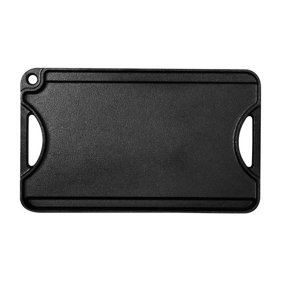 VEVOR Plaque cuisson réversible fonte 185x342mm, portable, poignée, barbecue camping. - Image 9