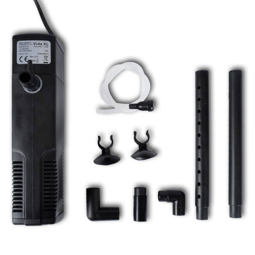 Vidaxl - Pompe de filtration d'aquarium avec charbon actif 800 L/h vidaXL 170088 - Image 7