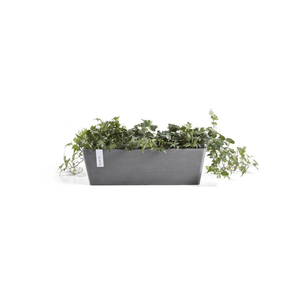 Ecopots - Pot Rectangulaire Bruges 65 New Gris - 65 x 17 x H. 17 cm - 13,5 L ECOPOTS - Image 2