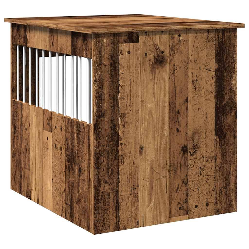 Niche plastique bois et acier marron 64,5x80x71 cm - Prolenta premium p380.0 - Image 7