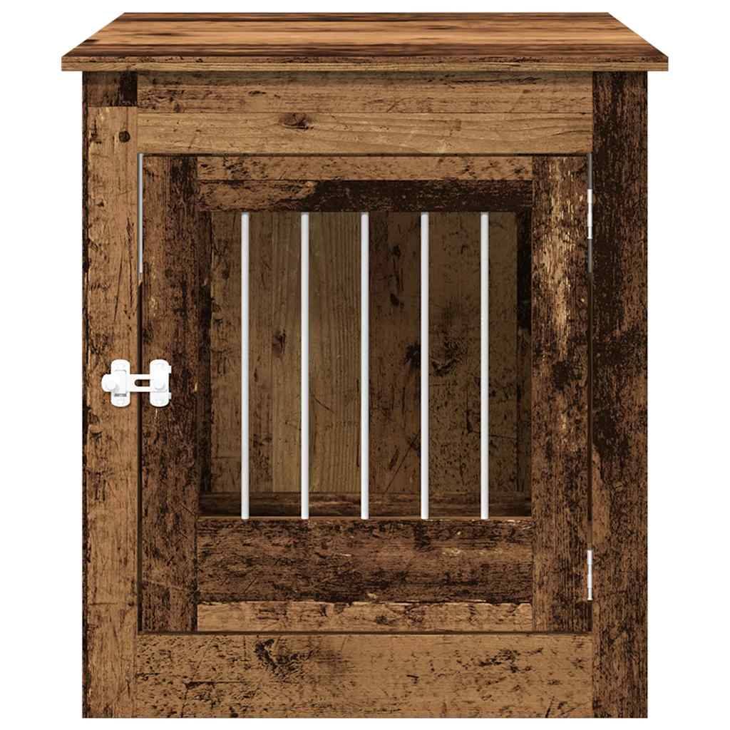 Niche plastique bois et acier marron  64,5x80x71 cm  - Prolenta premium p380.0 - Image 4