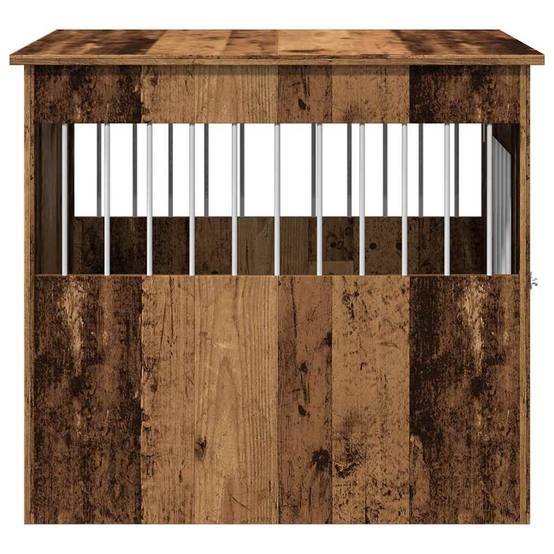 Niche plastique bois et acier marron 64,5x80x71 cm - Prolenta premium p380.0 - Image 6