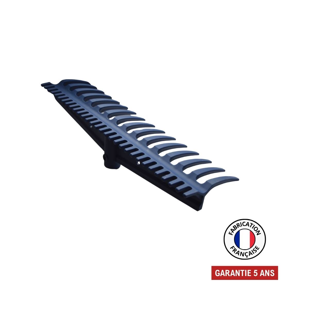 Outils Perrin - Râteau réversible 16/30 dents nylon renforcé fibre de verre – sans manche