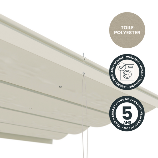 Cerland - PERGOLA BOIS 2,47X3X3M - Image 4