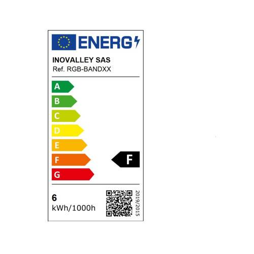 Inovalley - Ruban LED multicolore 5 mètres 220V IP65 - Image 7