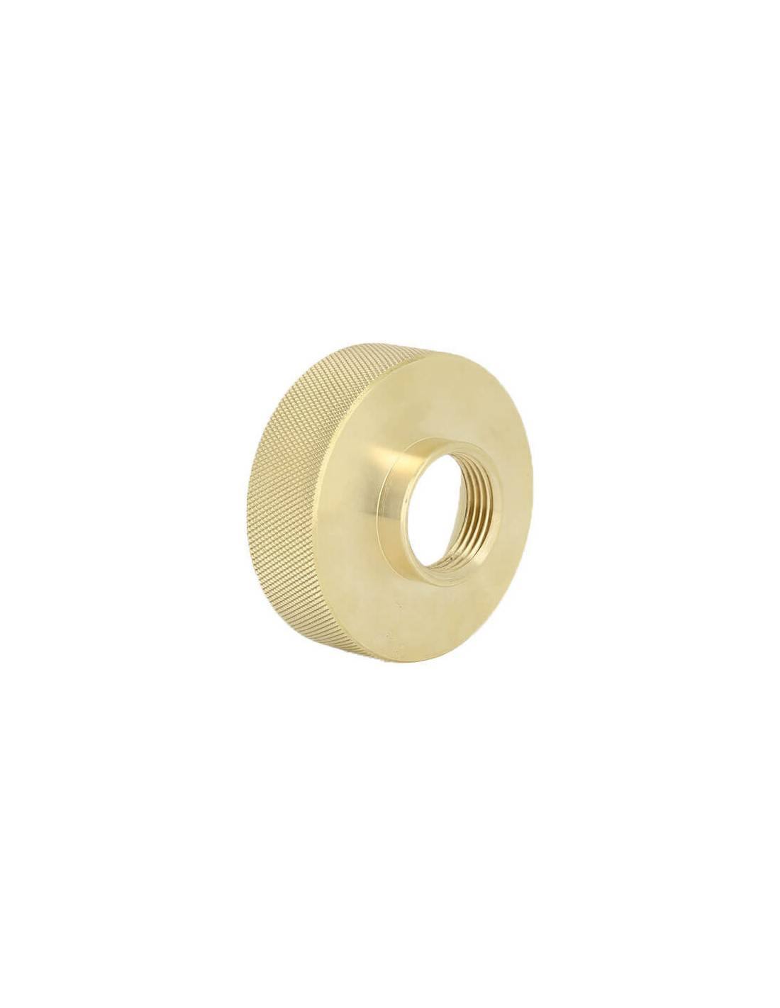 Bouchon S60X6 Laiton avec épaulement - Femelle 3/4'' - Image 1