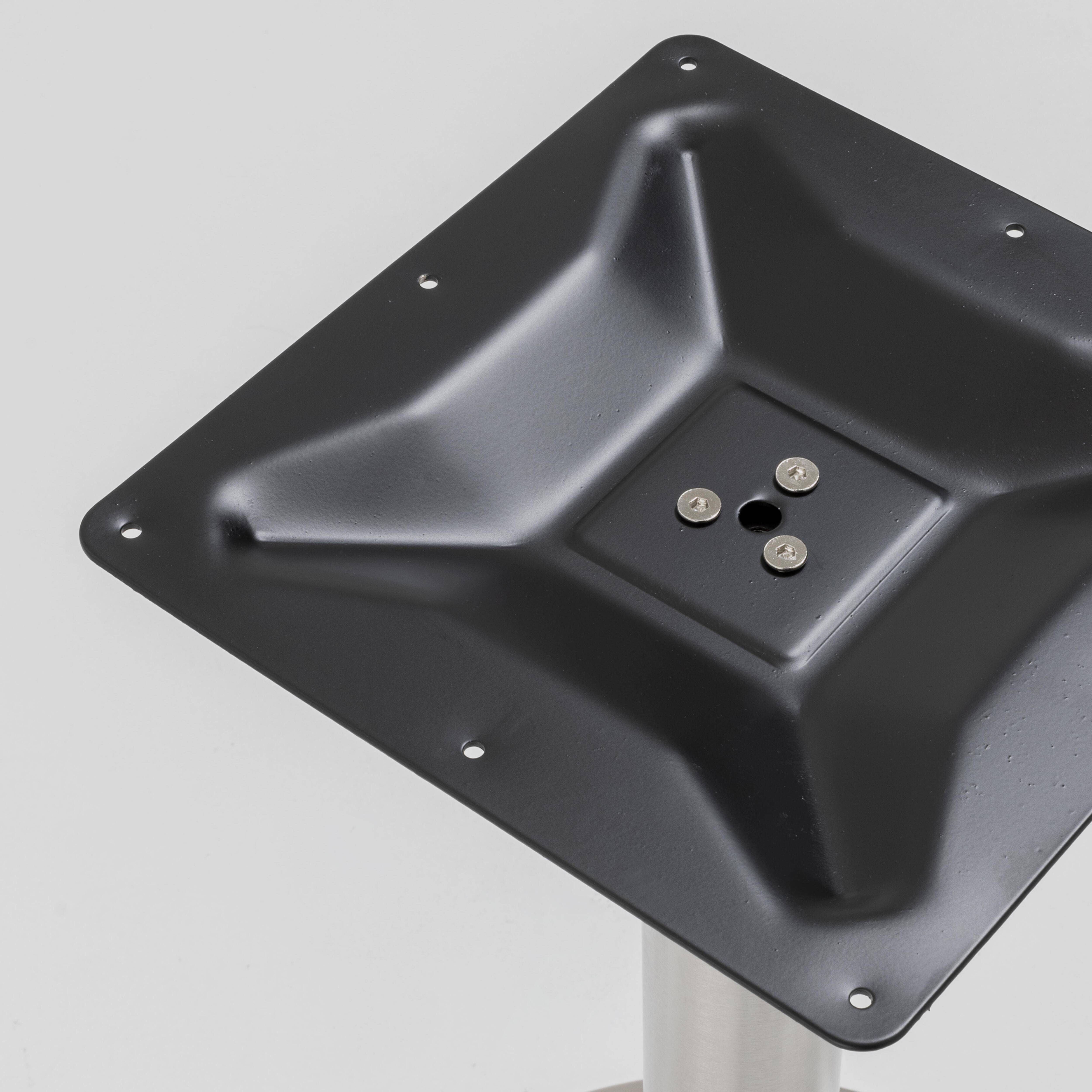 Oviala - Pied de table en acier inoxydable gris Sutton Sutton - Oviala - Image 5