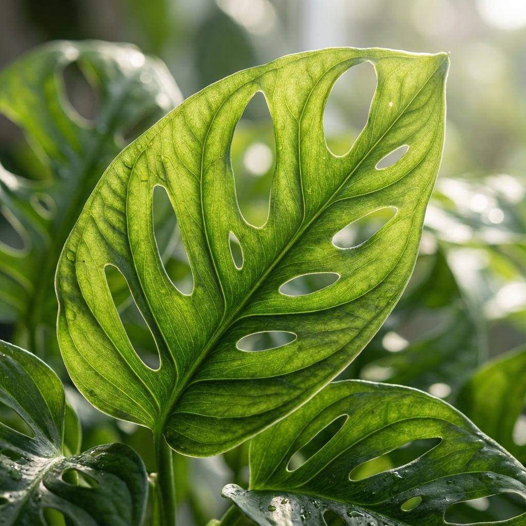Monstera Adansonii Monkey Mask - Pot de 12cm - Hauteur: 25-35cm - Plantes d'intérieur - Image 4
