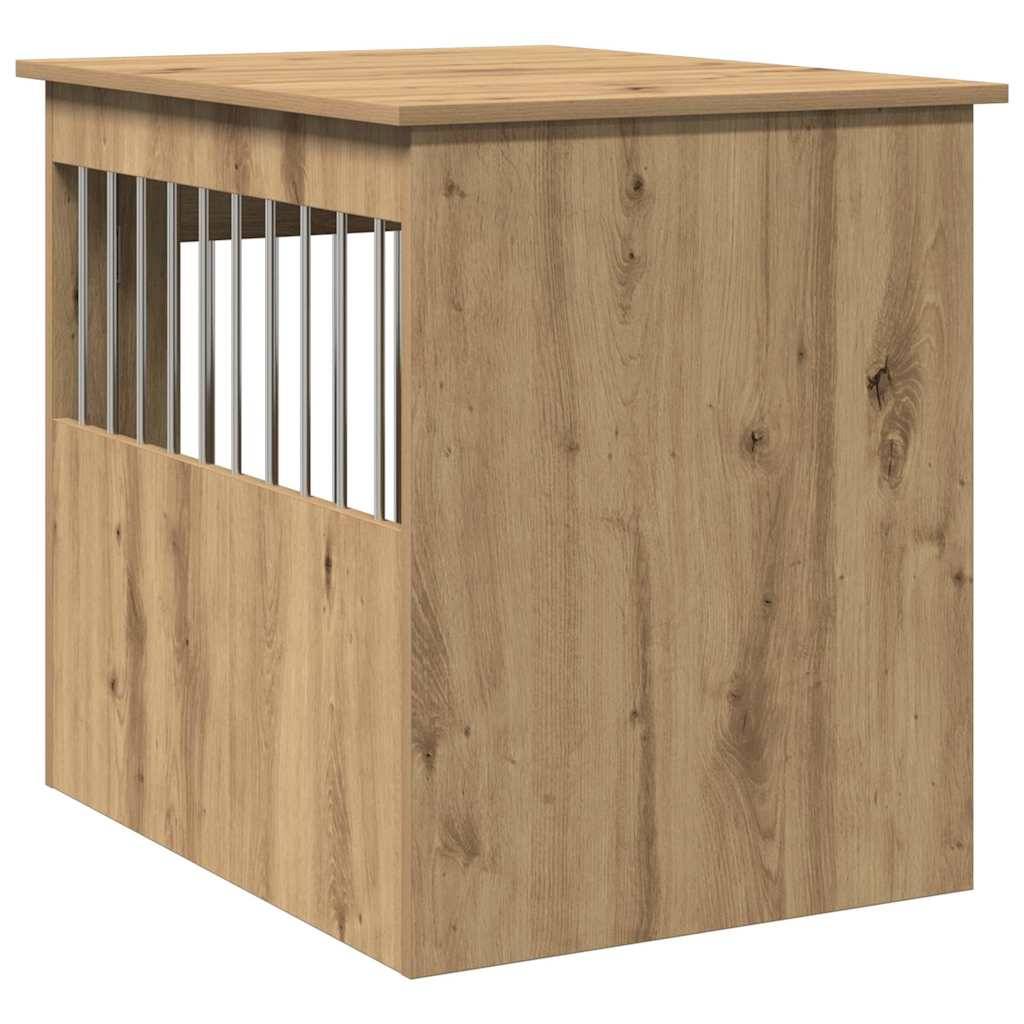 Niche plastique bois et acier marron  55 x 75 x 65 cm  - Prolenta premium p371.4 - Image 7