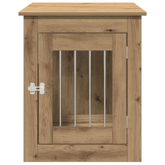 Niche plastique bois et acier marron 55 x 75 x 65 cm - Prolenta premium p371.4 - Image 5