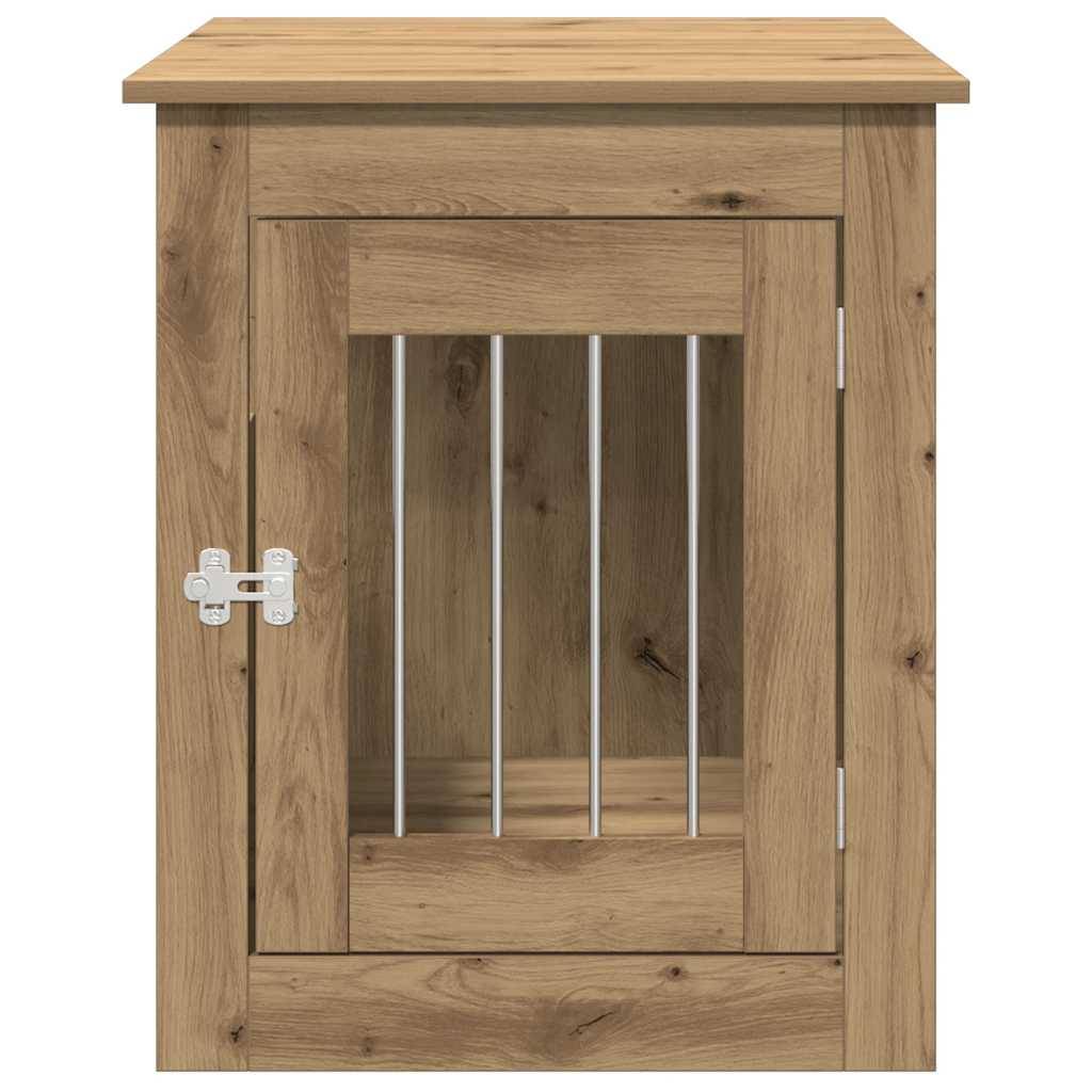 Niche plastique bois et acier marron  55 x 75 x 65 cm  - Prolenta premium p371.4 - Image 5