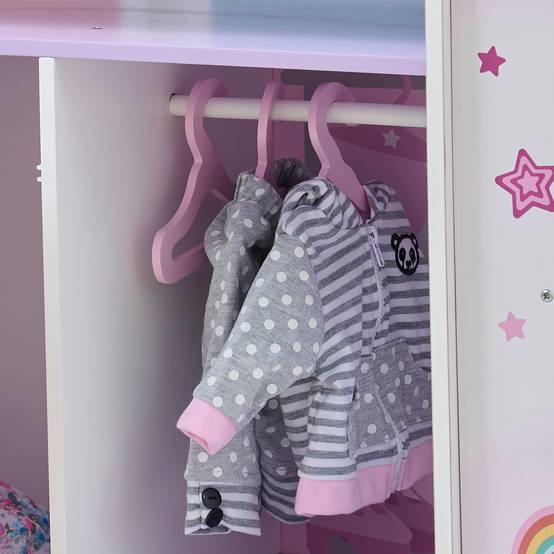 Nursery Poupée 6-en-1 en, Violet, Teamson Kids - Image 10