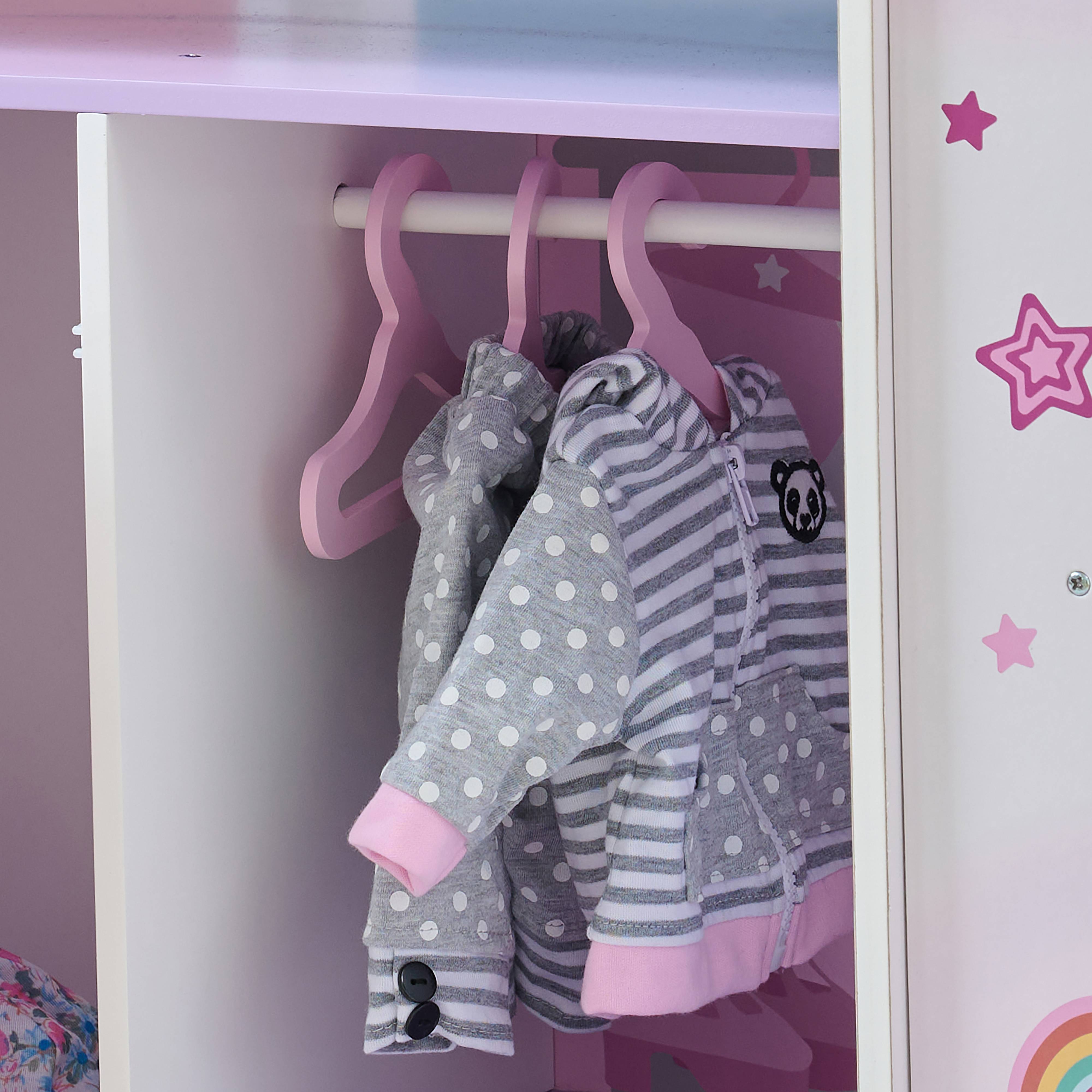 Nursery Poupée 6-en-1 en, Violet, Teamson Kids - Image 10
