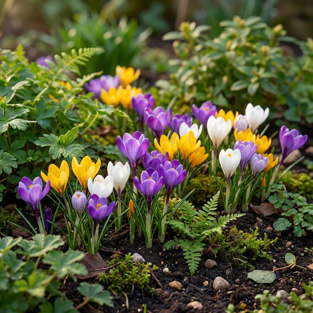 La Green Touch - Crocus en mélange - 70 bulbes - calibre 7/8 - Image 2
