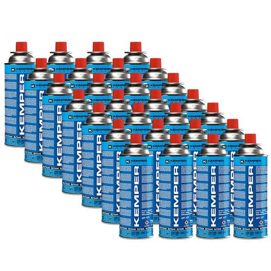 Pack de 28 Cartouches de gaz 227gr Butane Cartouches pour Réchaud, Camping, Lampe à gaz KEMPER - Image 1