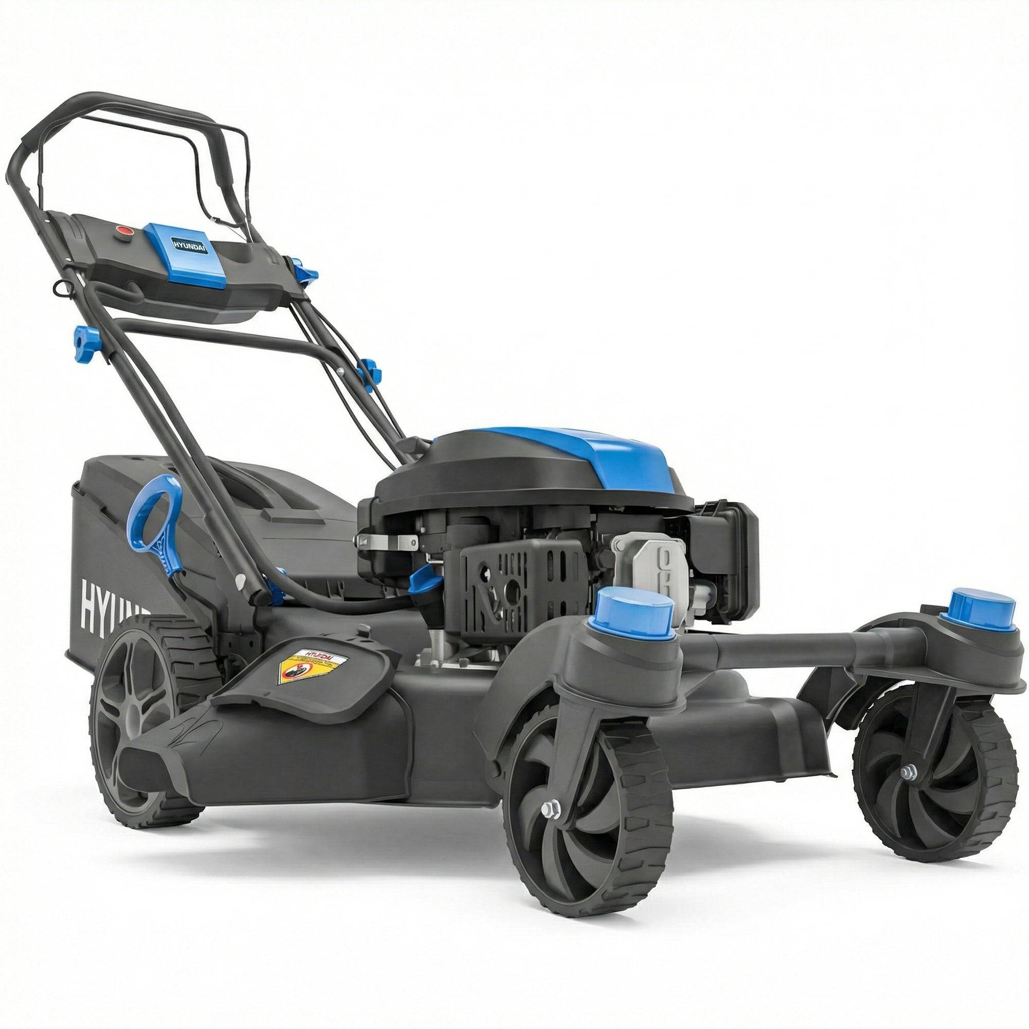 Tondeuse à Gazon Thermique Autotractée 51 cm 196 cm3 Roues Pivotantes HYM20200SPEZX-EU Hyundai - Image 1