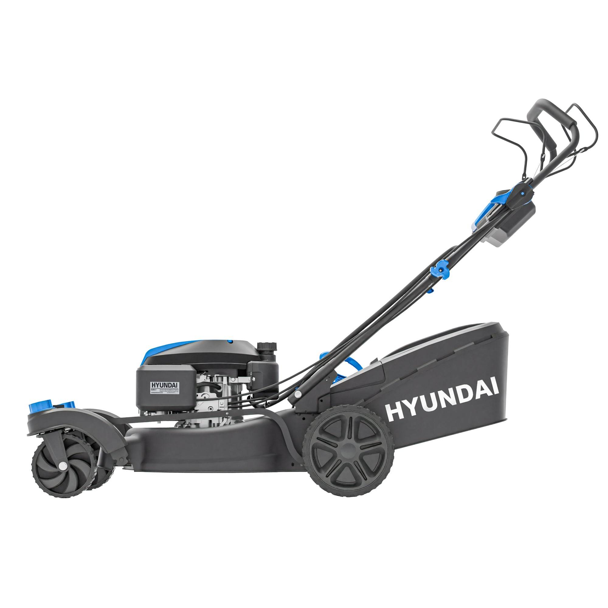 Tondeuse à Gazon Thermique Autotractée 51 cm 196 cm3 Roues Pivotantes HYM20200SPEZX-EU Hyundai - Image 2
