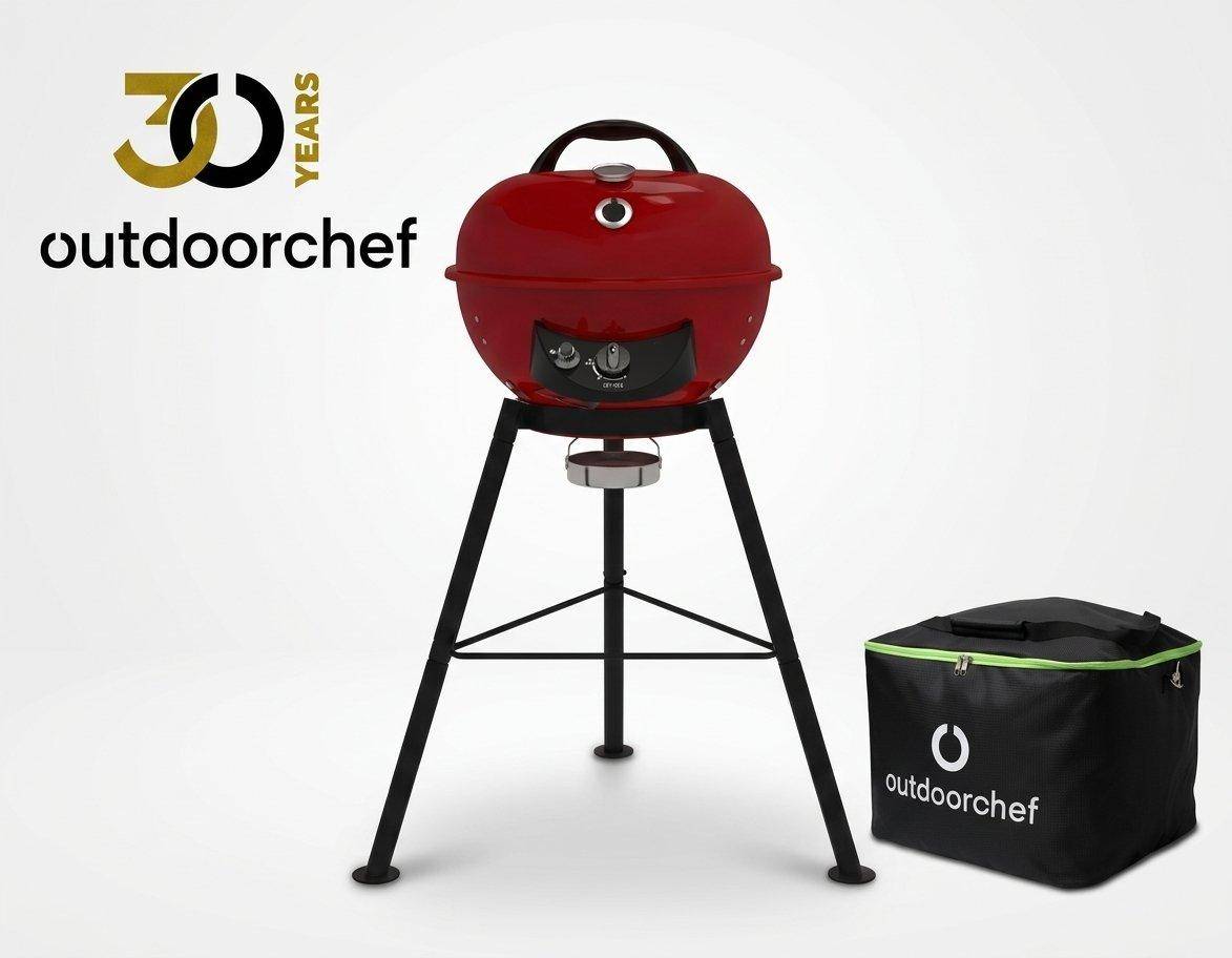 Barbecue à gaz CITY 420 G ROUGE 30MBAR - Image 1