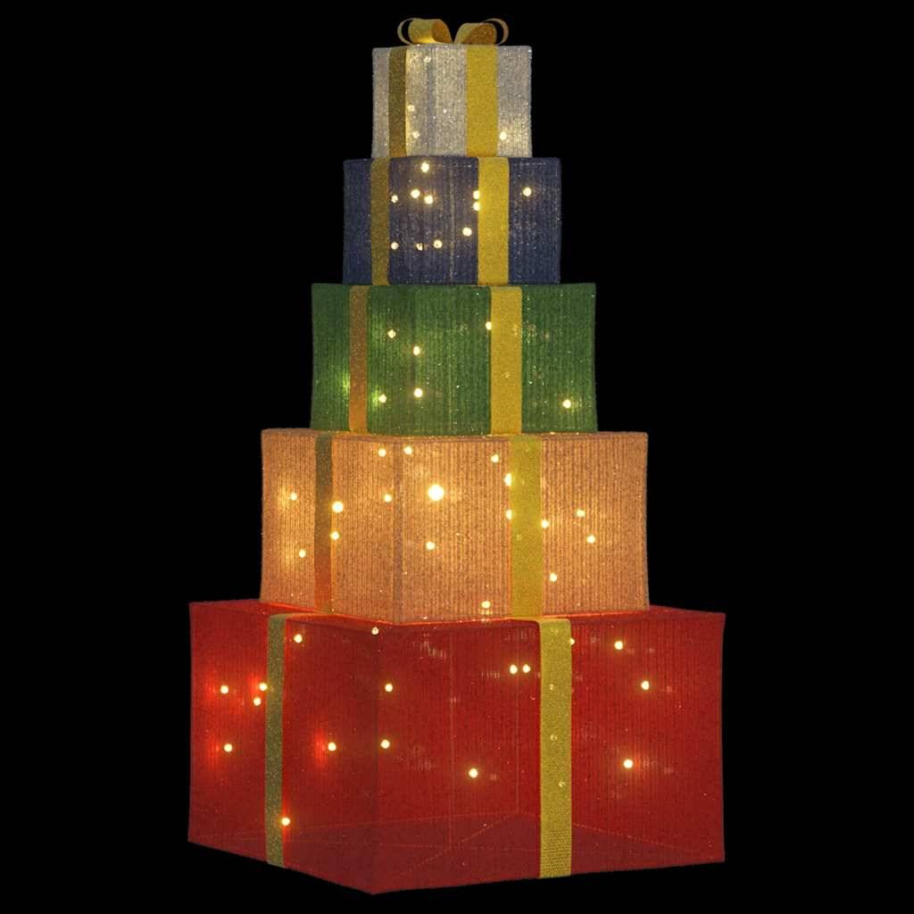 Maison Chic - Boîte-cadeau de décoration de Noël - Décoration Pour Noël 250 LED blanc chaud-JU11970 - Image 6
