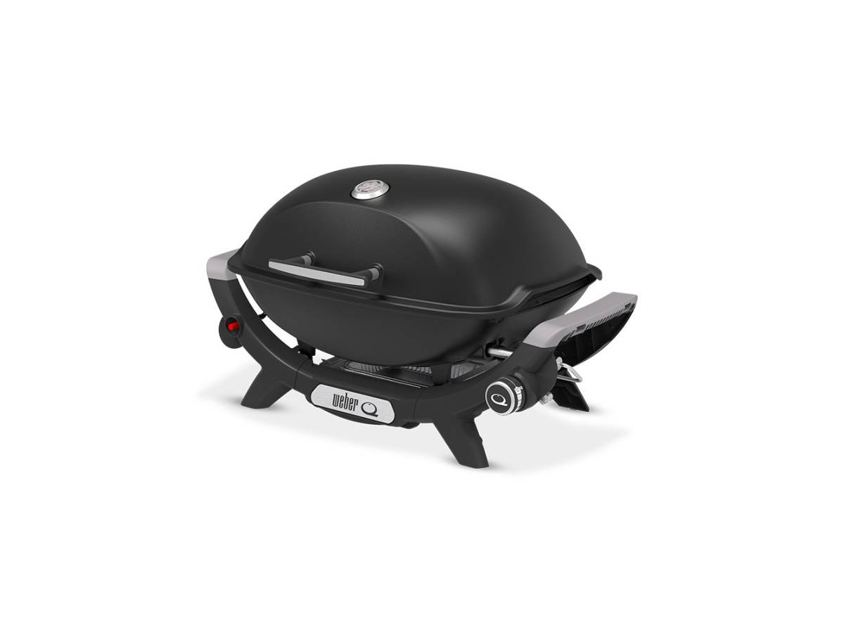 Weber - Barbecue à gaz Q 2100N noir + Housse + Plan de travail + Plancha (1/2) - Weber - Image 4