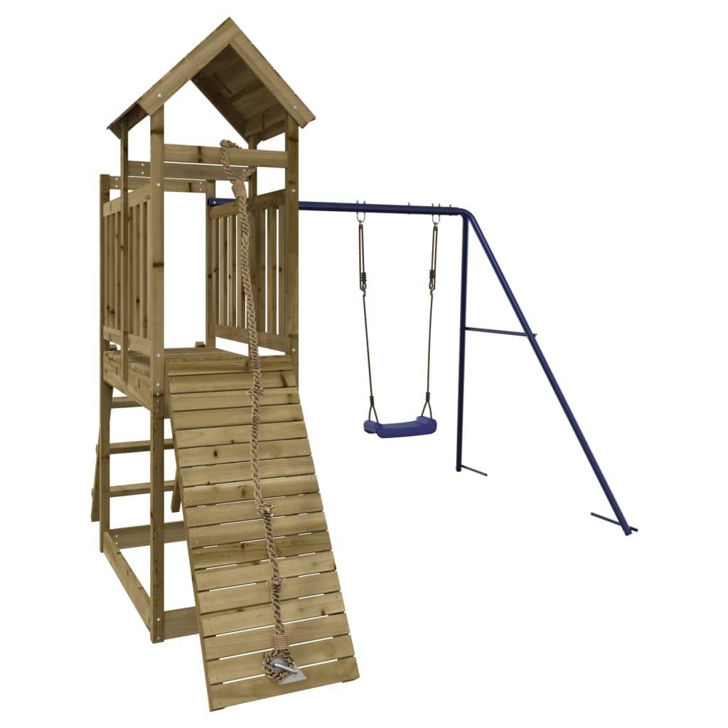 Helloshop26 - Aire de jeux d'extérieur 242 x 248 x 214 cm bois de pin imprégné - Image 2