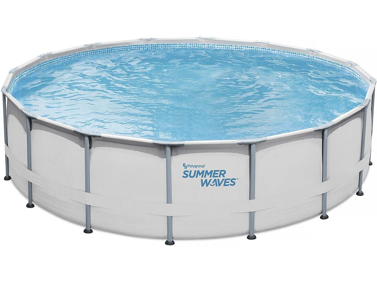 Piscine Hors-sol Tubulaire "elite" - ø 4.88 X 1.22 M -habitat Et Jardin - Image 1