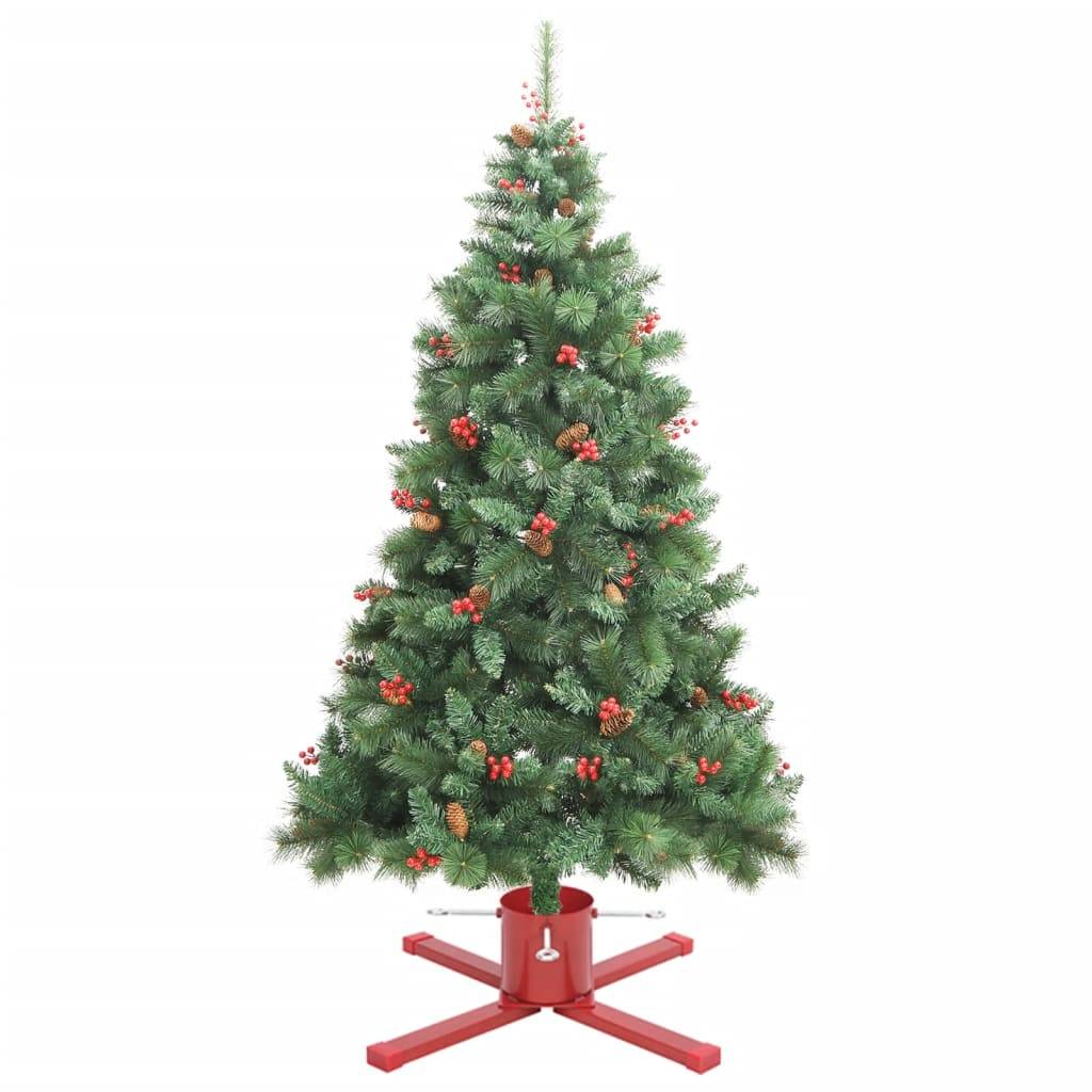 Pied de Sapin - Support de sapin de Noël - Base de Sapin rouge 61x61x15,5 cm - Image 3