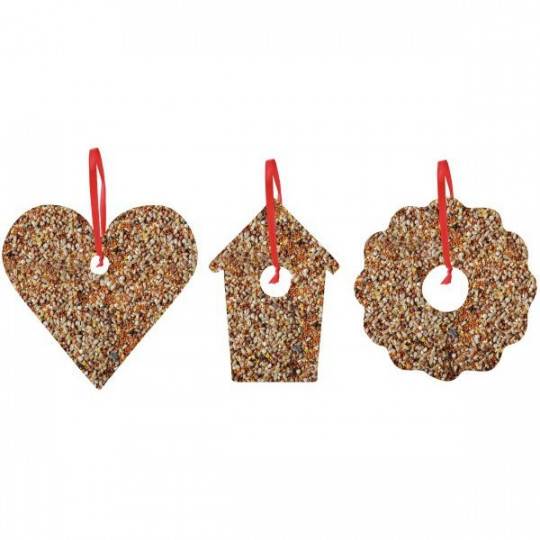 Esschert Design - Set de figurines de Graines pour oiseaux - Esschert Design