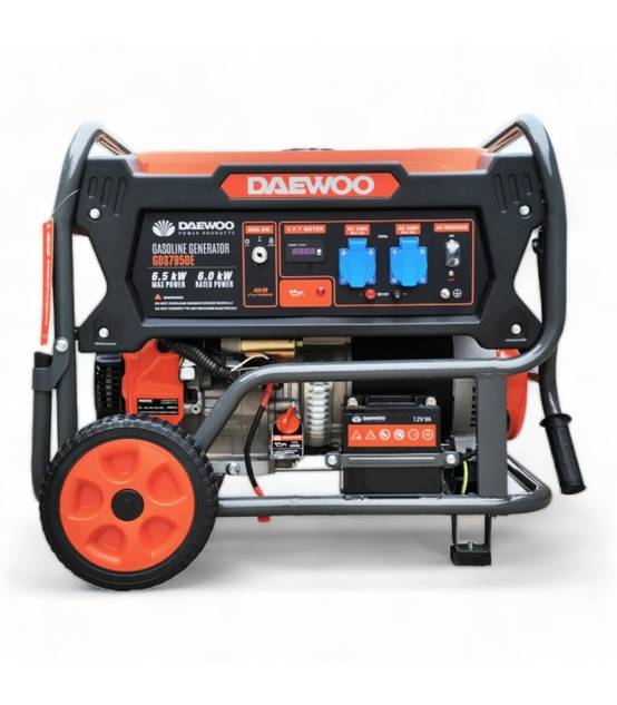 Groupe électrogène à essence 6500W, démarrage électrique, Régulateur AVR - DAEWOO GDS7950E - Image 2