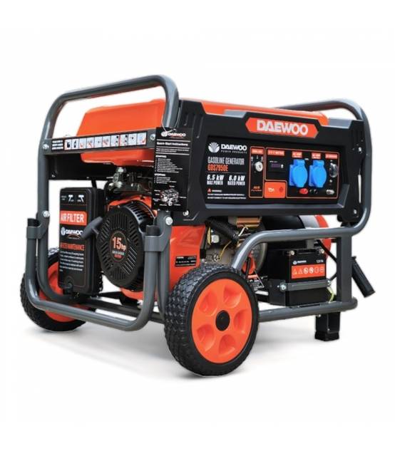 Groupe électrogène à essence 6500W, démarrage électrique, Régulateur AVR - DAEWOO GDS7950E - Image 5